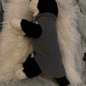 Gray Dog Sweater XS